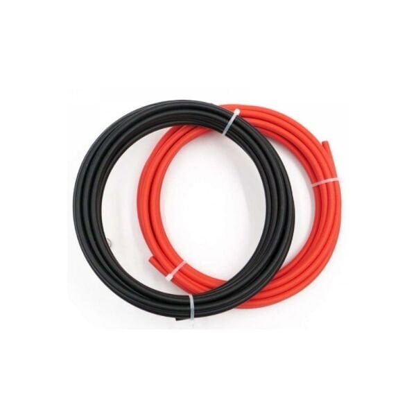 Vatan H1z2z2-k 6 mm Solar kırmızı-siyah kablo (1 metre)