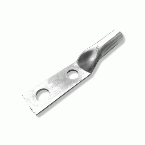 Çift Delikli Çelik Galvanizli Kablo Pabucu (95 mm)