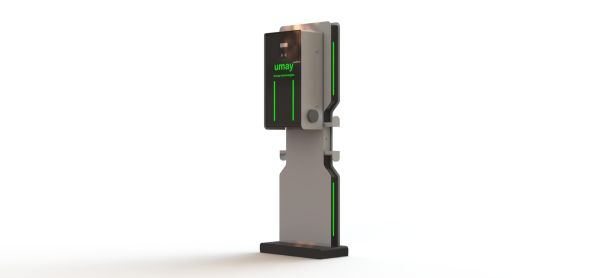Umay Tech Elektrikli AC Araç Şarj İstasyonu 2x3,7 kW - 2 Priz Çıkışı