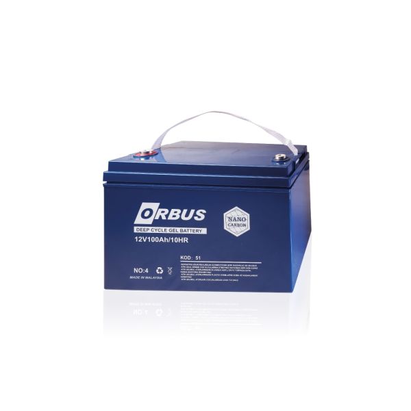 Orbus 12 V  100 Ah Jel Akü