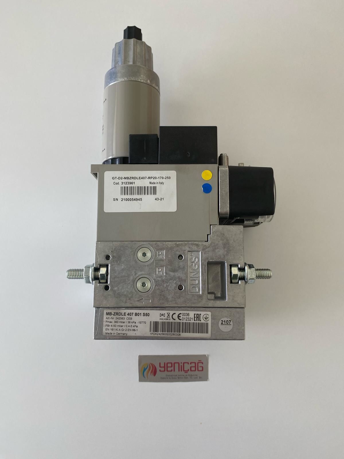 DUNGS MB-ZRDLE 407 B01 S50 DOĞALGAZ MULTİBLOK
