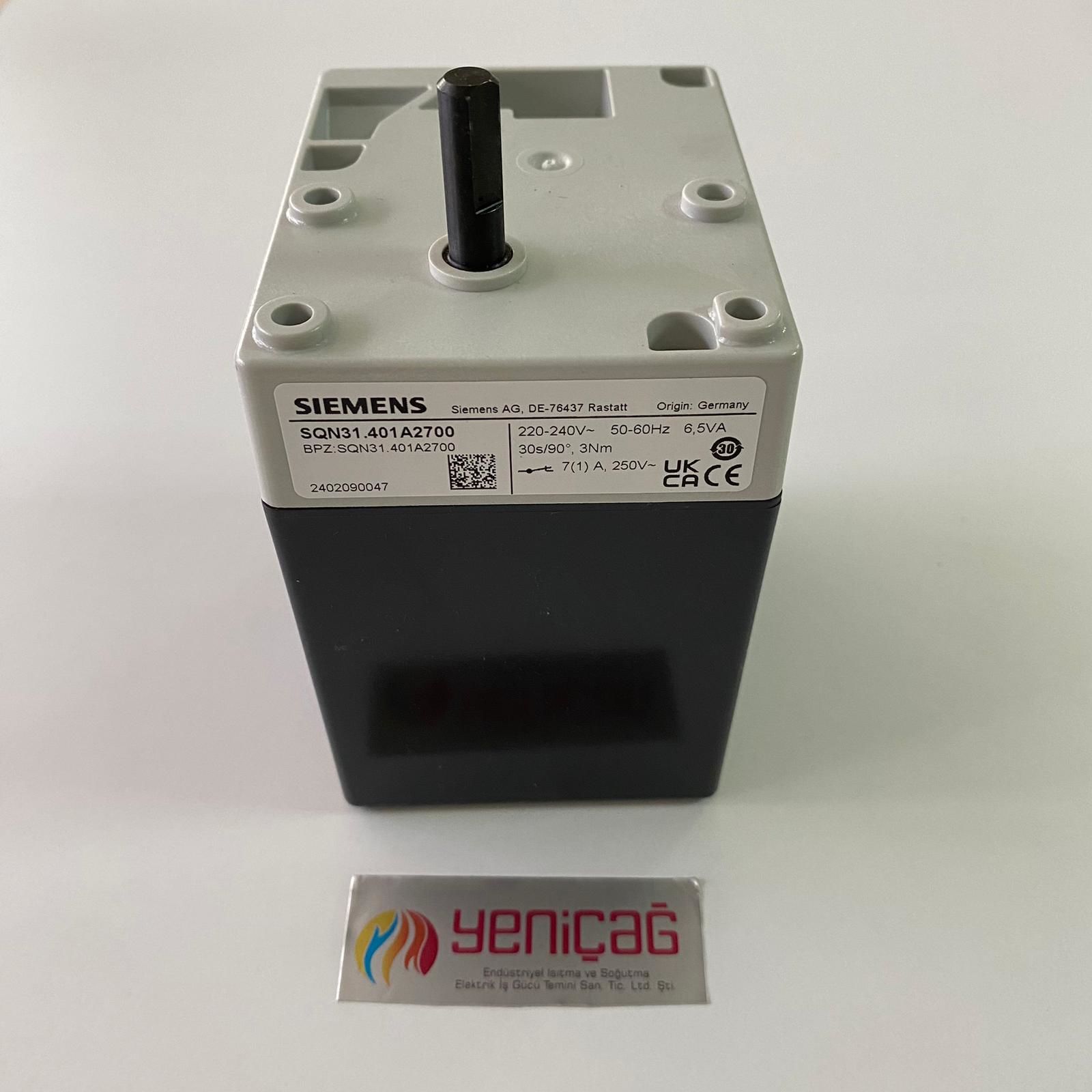 SIEMENS SQN31.401A2700 SERVOMOTOR