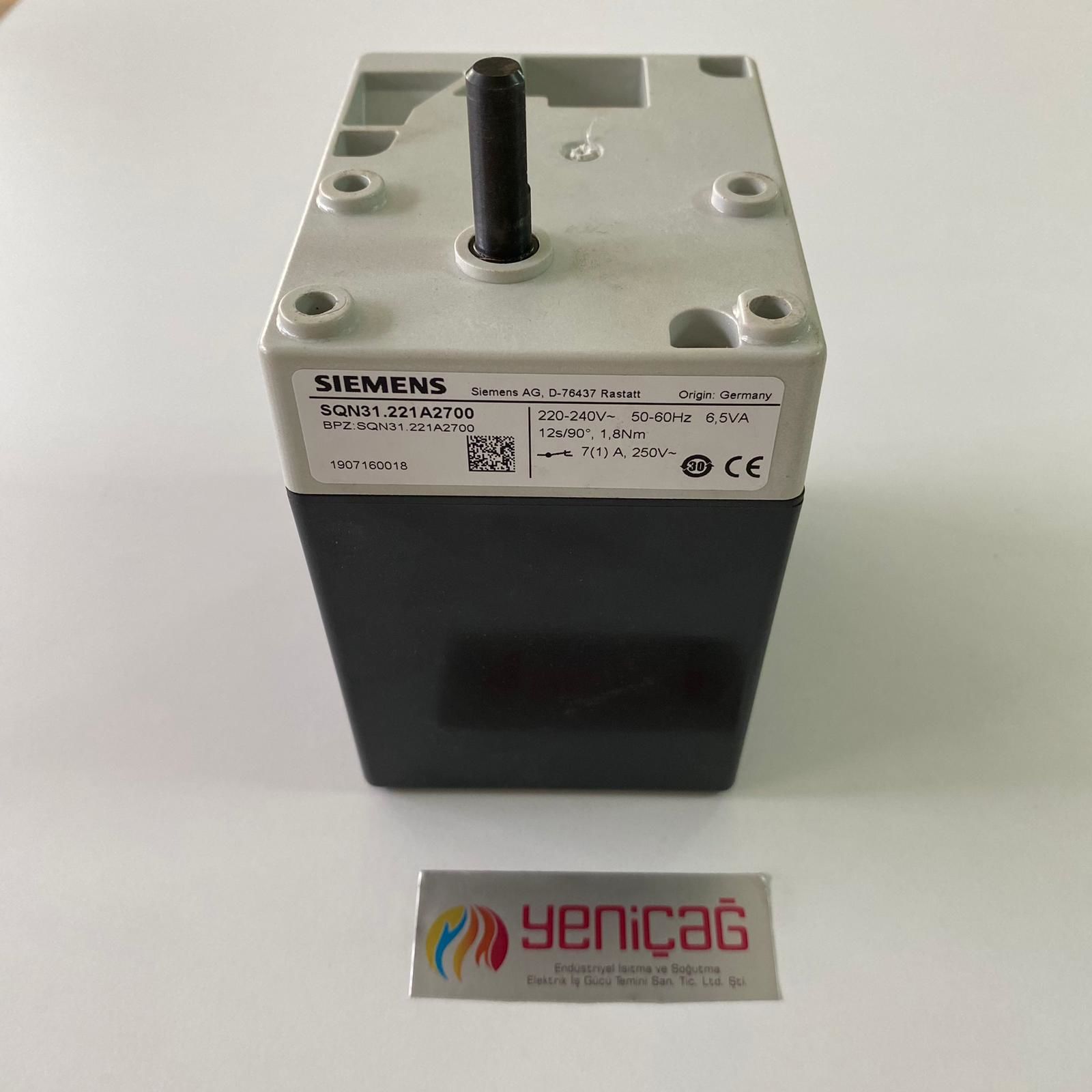 SIEMENS SQN31.221A2700 SERVOMOTOR