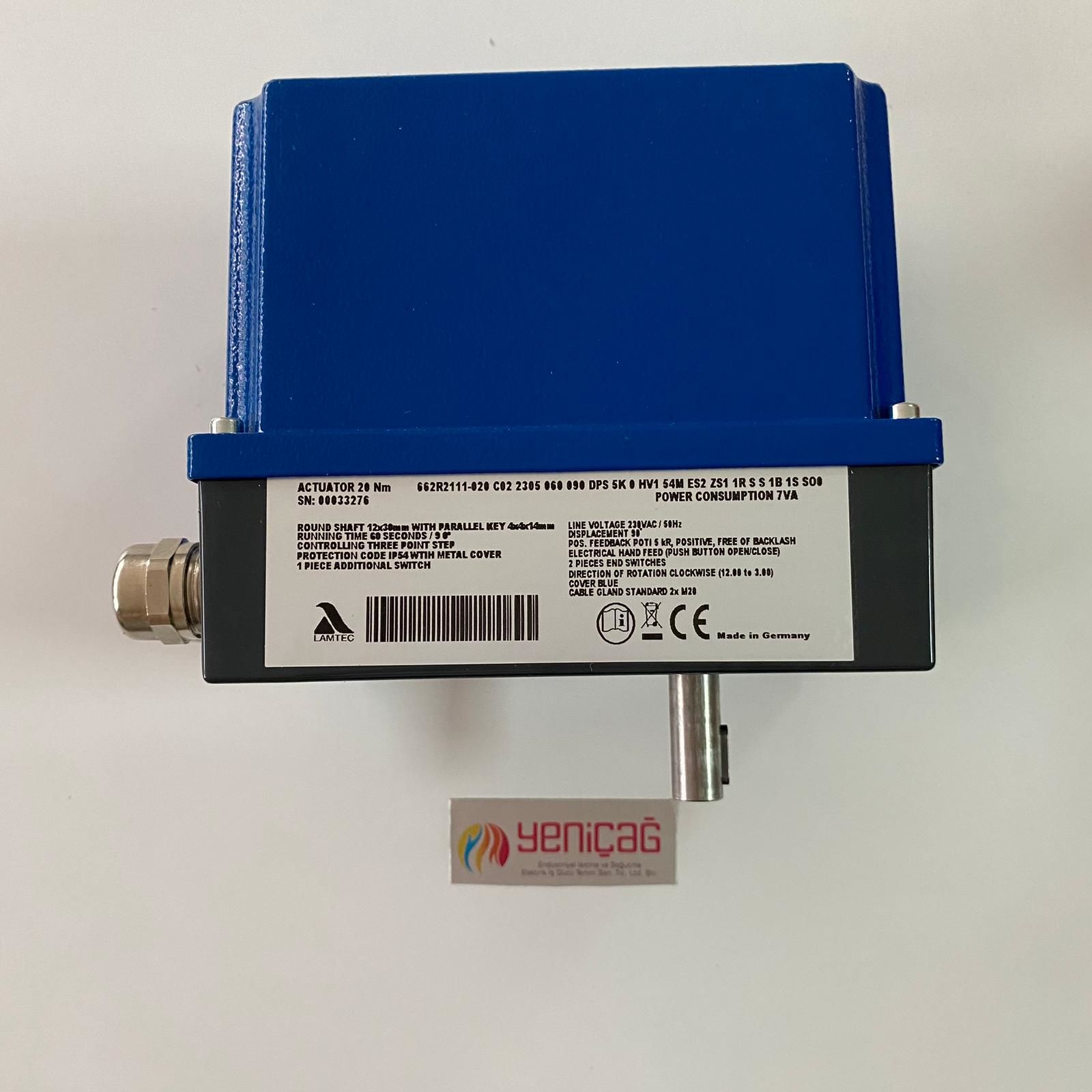 LAMTEC ACTUATOR 20 NM 662R2111-020 SERVOMOTOR