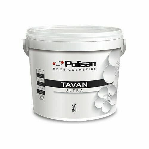 Polisan Ultra Tavan Boyası 10 Kg - Beyaz