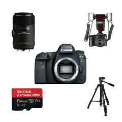 Canon 6D Mark II Macro Lensli Dental Kit (Dişçiler İçin)