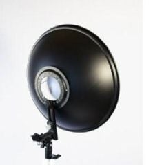 JINBEI QZ-40 Beauty Dish & ET-1 Tepe Flaş Taşıyıcı Adaptör Seti