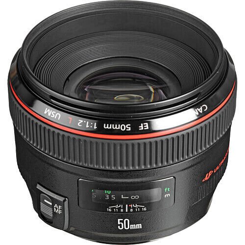 Canon EF 50mm F/1.2L USM Lens İthalatcı Garantili