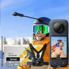 Insta360 X3 360 Kamera Snow Kit