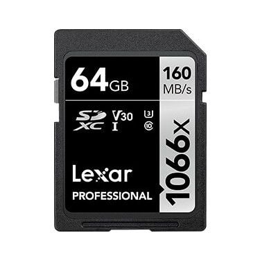 Lexar 64GB 1066X 160mb/sn UHS-I SDHC Hafıza Kartı