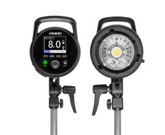 JINBEI MSN  800w/s Pro TTL HSS  Paraflaş LCD Ekran (LED Model Lambalı)