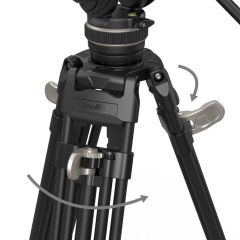 SmallRig 3989 AD-100 Video Kamera Karbon Fiber Tripod Kiti