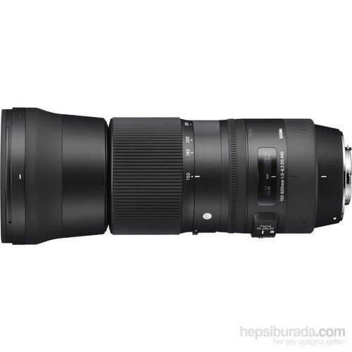 Sigma 150-600Mm F5-6.3 Dg Os Hsm Contemporary Objektif 745955 Nikon