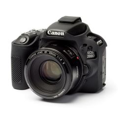Sanger Silikon Kılıf Canon 200D Uyumlu Siyah