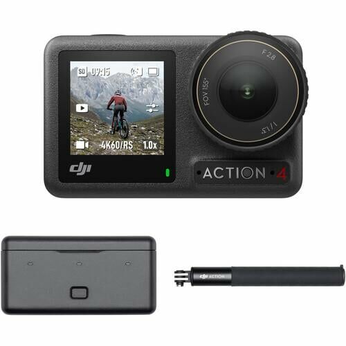 DJI Osmo Action 4 Adventure Combo Aksiyon Kamera