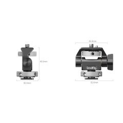 SmallRig 2905B Döner ve Eğimi Ayarlanabilir Metal Monitör Ayağı