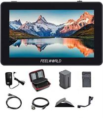 Feelworld F6 Plus 5,5 inç 3D IPS Dokunmatik Full HD 1920x1080 4K Destekli Monitör