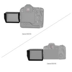 SmallRig 3673 Canon EOS R3/ EOS R5&R5 C Kamera  için  Güneşlik