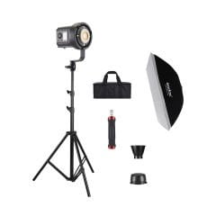 GDX HDB-135R RGB Full Set (60x90 Softbox + 260 cm Kalın Işık Ayağı)