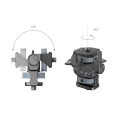 SmallRig 4886 Döner ve Eğim Ayarlanabilir Monitör Desteği 1/4''-20 Vida