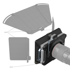 SmallRig 3556 Çok İşlevli Modüler Mat Kutu (Φ95mm)