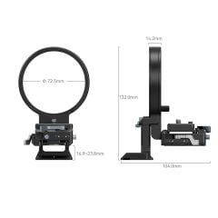 SmallRig 4306 Nikon'a Z Serisi İçin Döndürülebilir Yataydan Dikeye Montaj Plakası Kiti