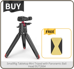 SmallRig BUT2664 Panoramik Top Kafalı Masa Üstü Mini Tripod