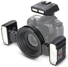 Meike MK-MT24C Canon Uyumlu Macro Twin Light Flaş