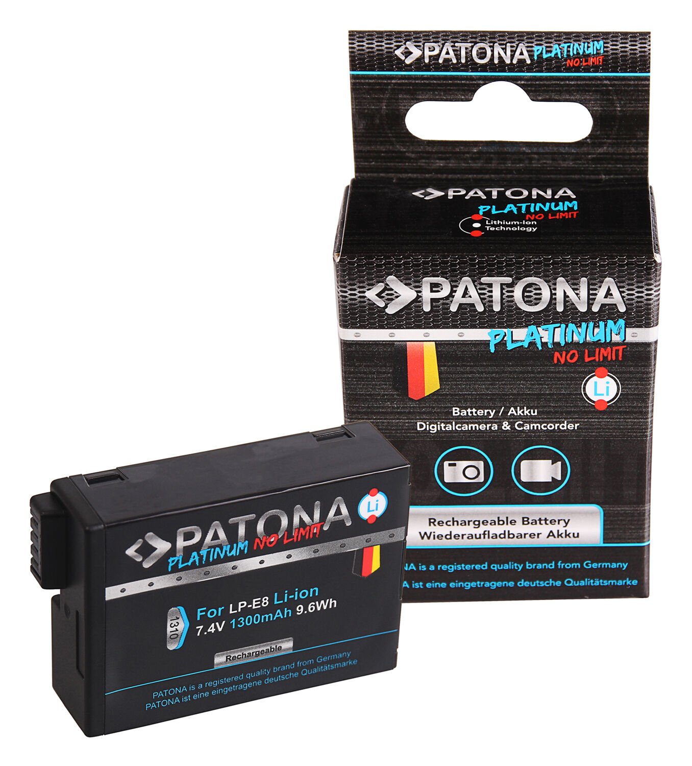 Patona Platinum Canon Lp-E8+ Batarya 1310