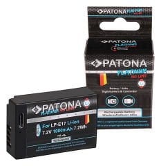 Patona Platinum Canon Lp-E17 Usb-c Batarya 1352