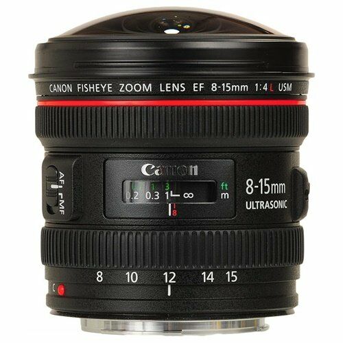 Canon EF 8-15mm f/4L Fisheye USM Lens