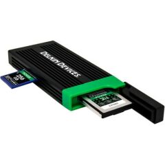 Delkin Devices USB 3.2 Cfexpress Type B & Sd Uhs-Iı Hafıza Kartı Okuyucu