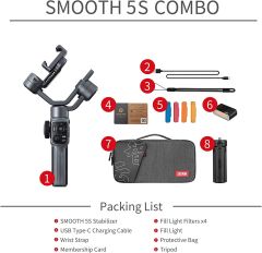 Zhiyun Smooth 5S Combo Gimbal