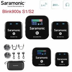 Saramonic Blink900 S2 2.4GHz Çift Kanallı Kablosuz Mikrofon Sistemi