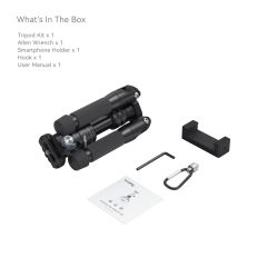 SmallRig 4289 VT-20 Aluminum Mini Tripod