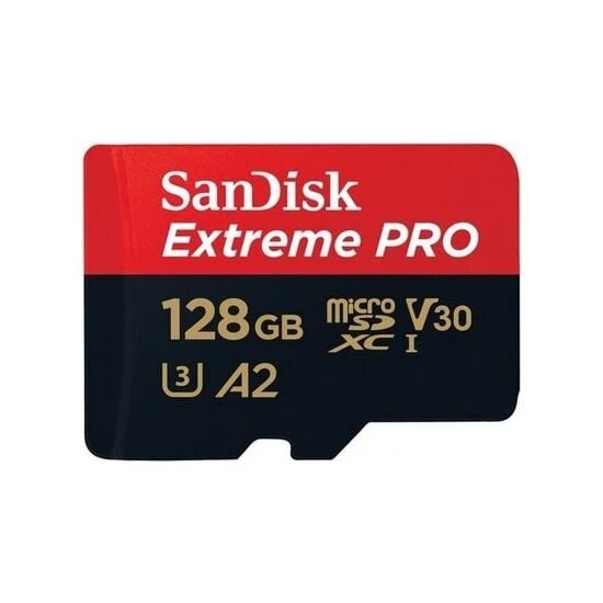 SanDisk 128 GB Extreme Pro 170MB/s microSDXC SDSQXCY-128G-GN6MA Micro SD Kart