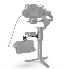 SmallRig 2889 DJI RONIN-S / SC ZHIYUN CRANE 2S / 3 / 3S / WEEBILL-S / MOZA  AirCross 2 Gimbalar  için  Ayarlanabilir Monitör Kolu