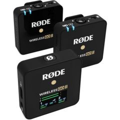 Rode Wireless Go II 2 Kişilik Kablosuz Yaka Mikrofonu