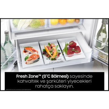 Samsung RT46K6000S8/TR NO-FROST İNOX BUZDOLABI