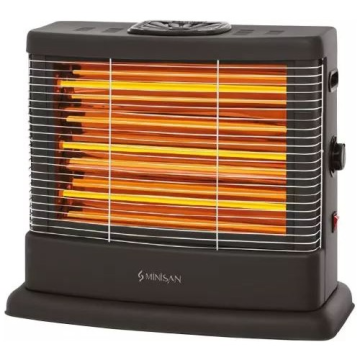 Minisan Ms-2100 Midi 2100 W Buharlı Quatz Isıtıcı
