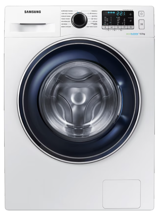 Samsung WW90J5355FW/AH 1200D/9Kg Çamaşır Makinesi