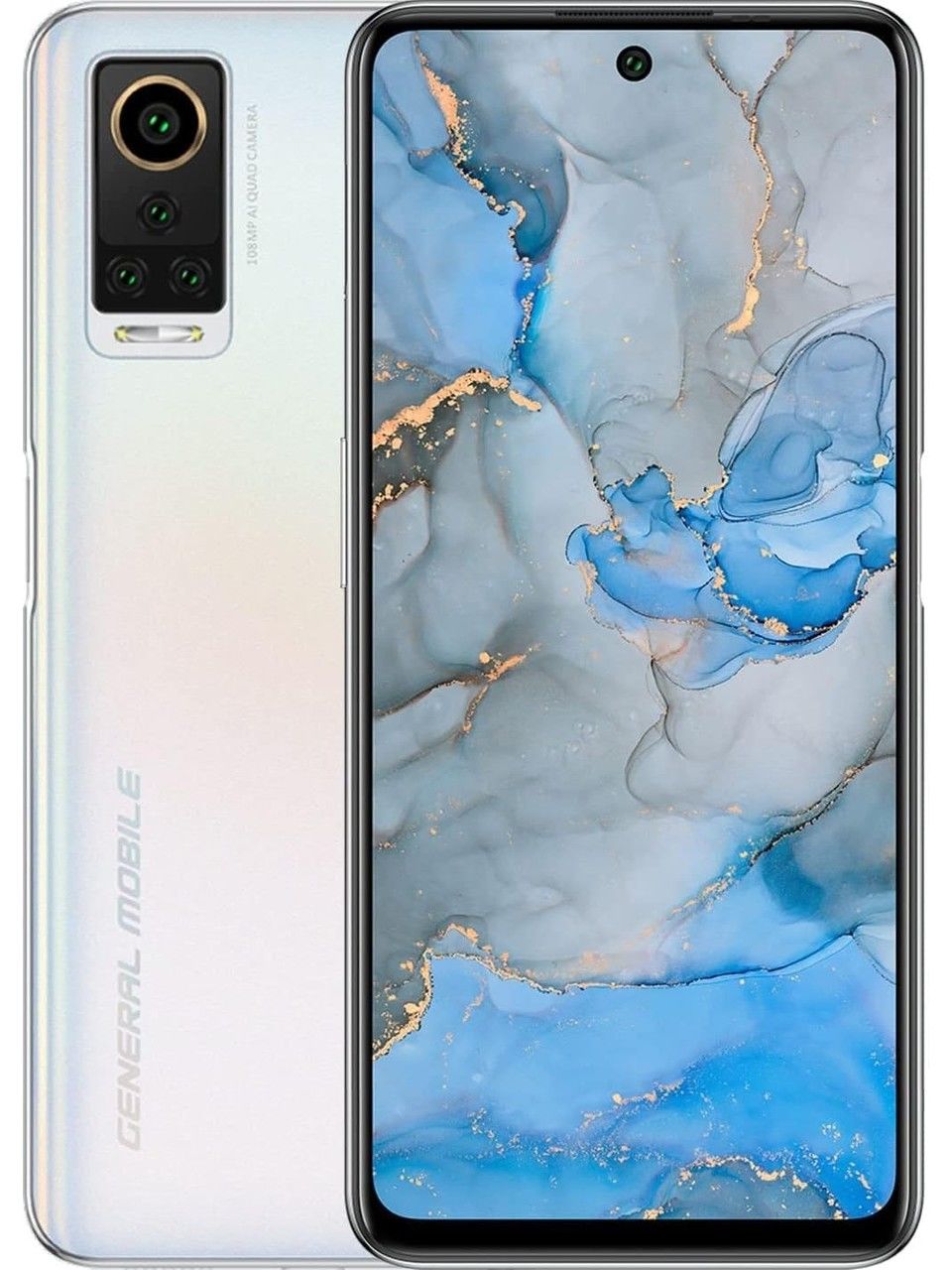 GENERAL MOBİLE GM22 PRO 128GB WHİTE (D) CEP TELEFONU
