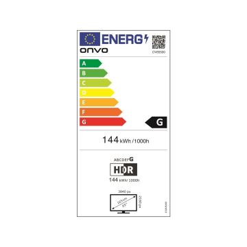 Onvo 65'' Ulta Hd Smart Led