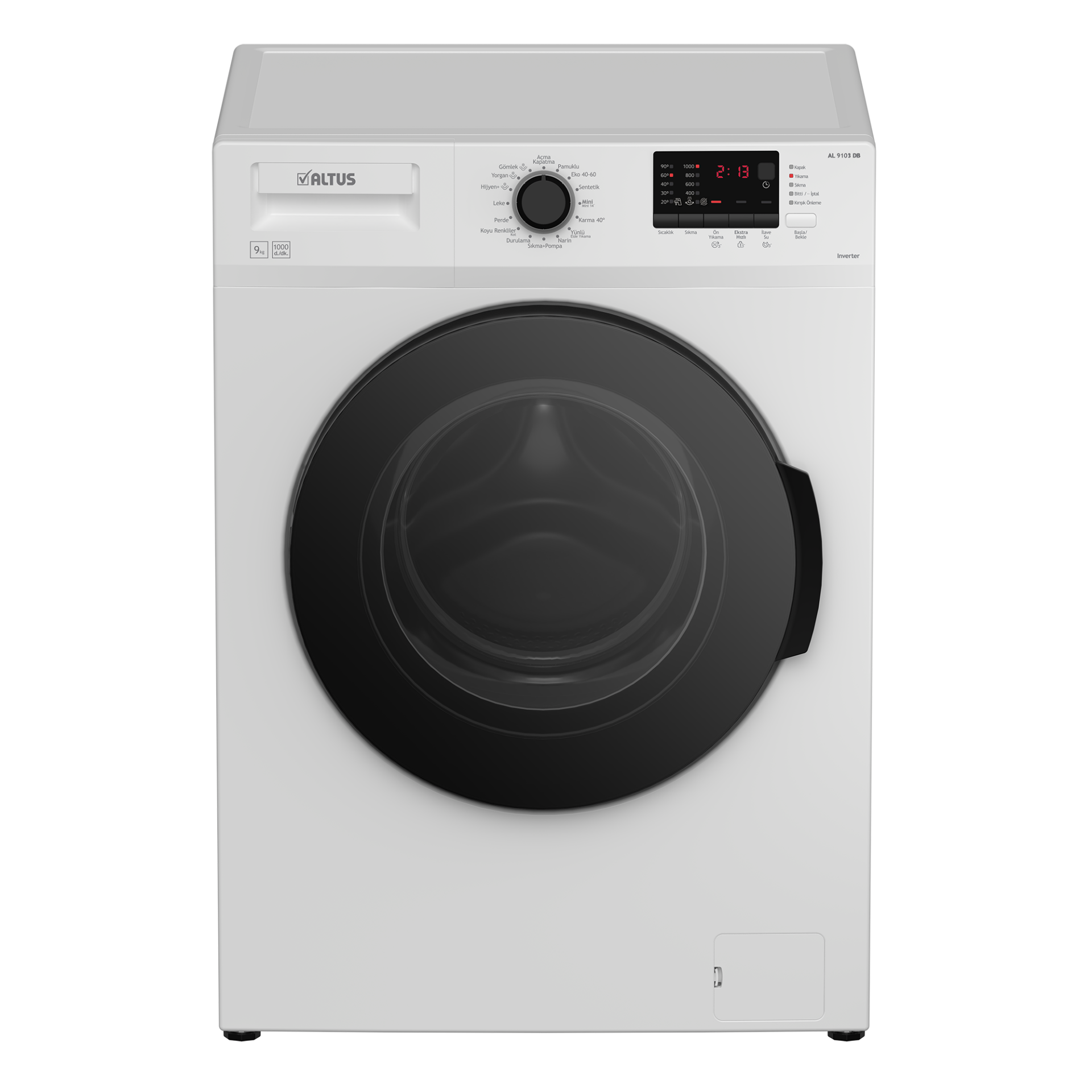 Altus Rev AL-9103 DB Çamaşır Makinesi ( 2 Yıl Garantili Revizyonlu Ürün )