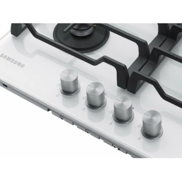 Samsung NA64M7100AW Ankastre Beyaz Cam Ocak