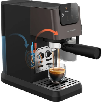 Grundig KSM 5330 Yarı Otomatik Süt Hazneli Espresso Makinesi