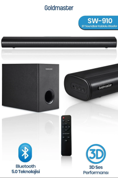 Goldmaster Sw-910 Bt Soundbar Kablolu Woofer 261535