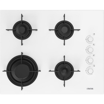 Altus ALA-189 DW Ankastre Beyaz Cam Ocak (DG)