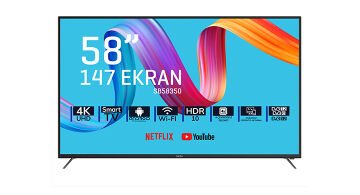 SABA SB58F350 58'' ULT HD 4K Android Smart Led Tv