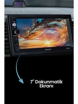GOLDMASTER D-6016 DOUBLE DİN OTO TEYP 3002167